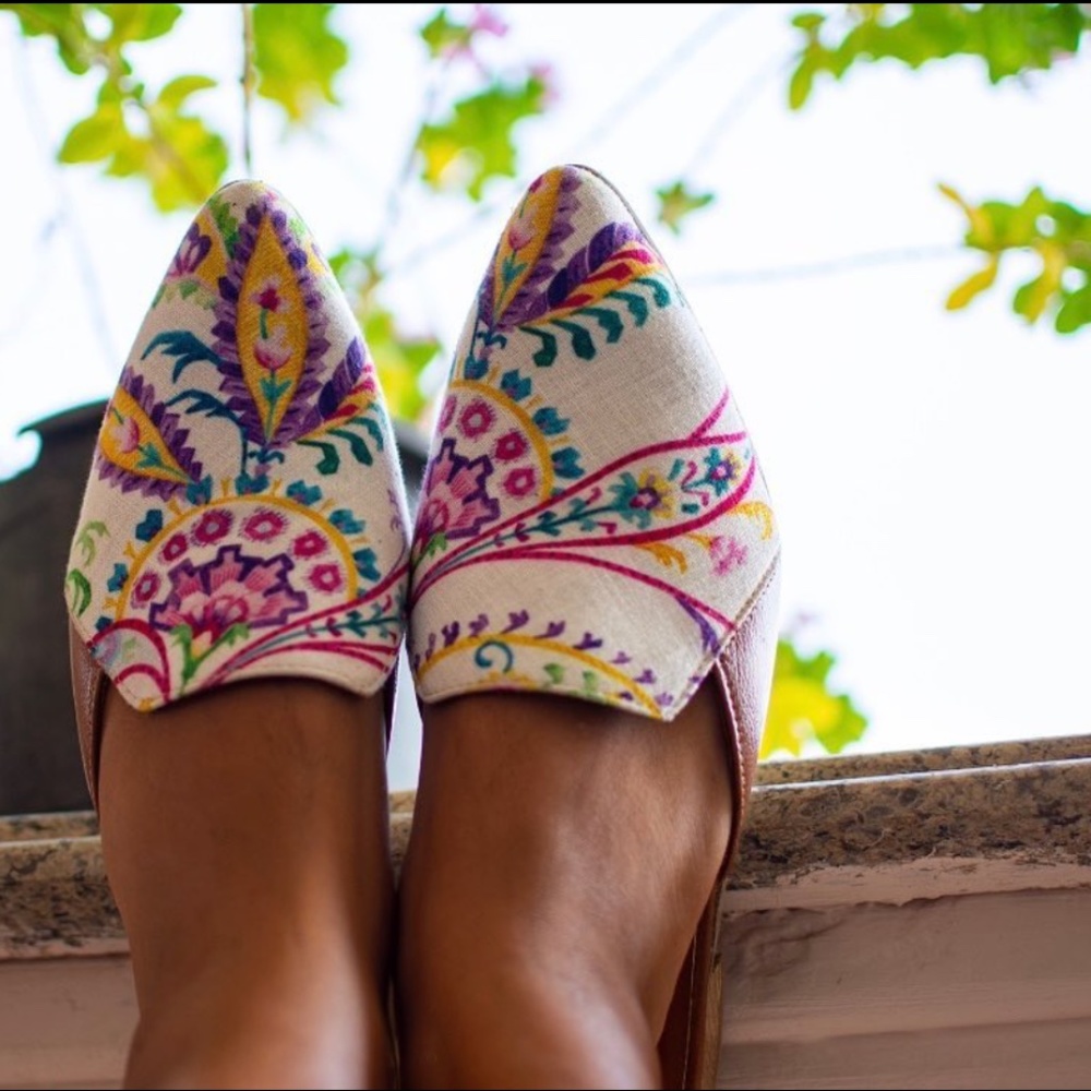 Hand Made and Hand Drawn Pair of Slides